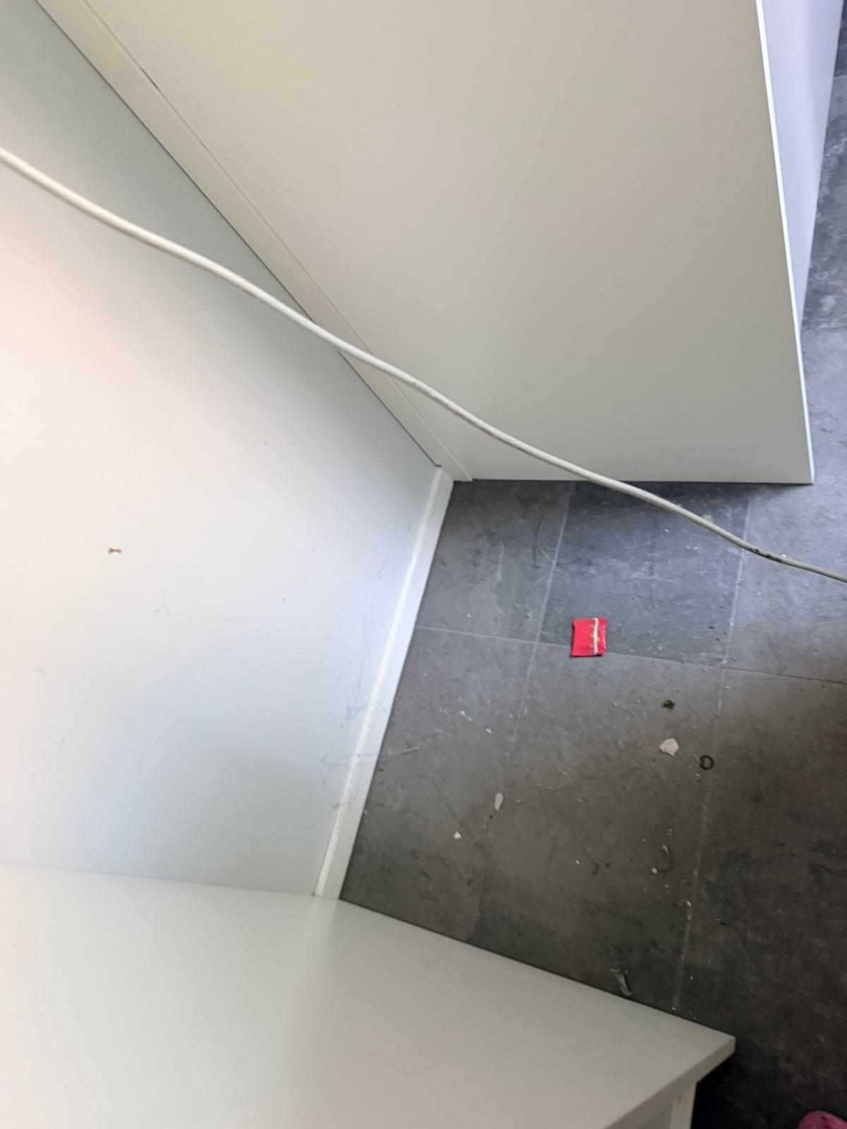 Floor before